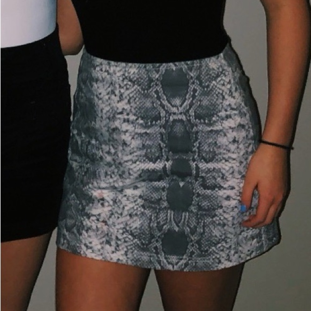 Urban Outfitters Snakeskin skirt